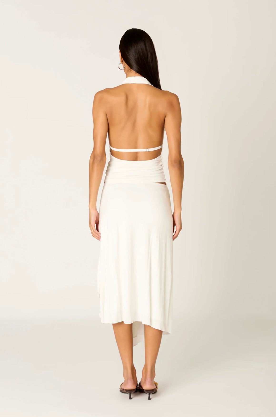 NIA DECLAN TOP - WHITE