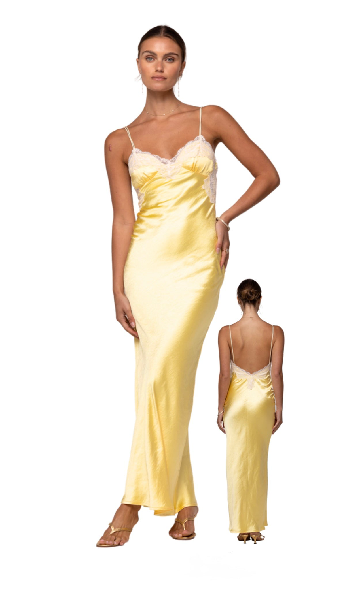 RESA CELINE DRESS - BUTTER