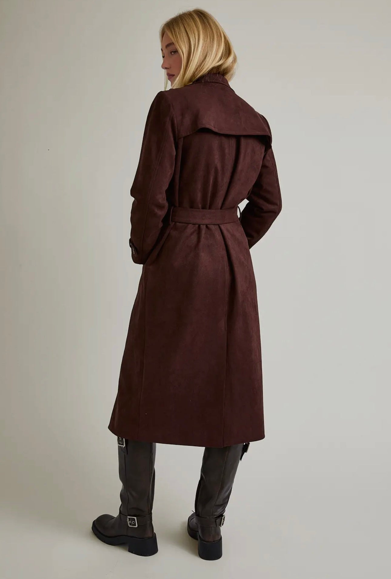 LUNA SUEDE TRENCH