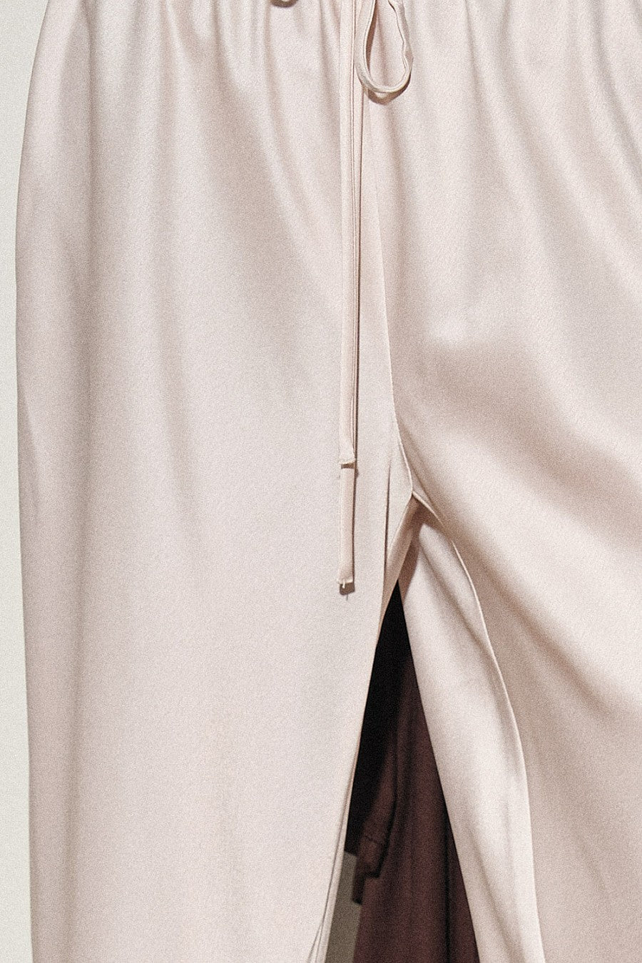 ROMA SATIN PANT - CLOUD