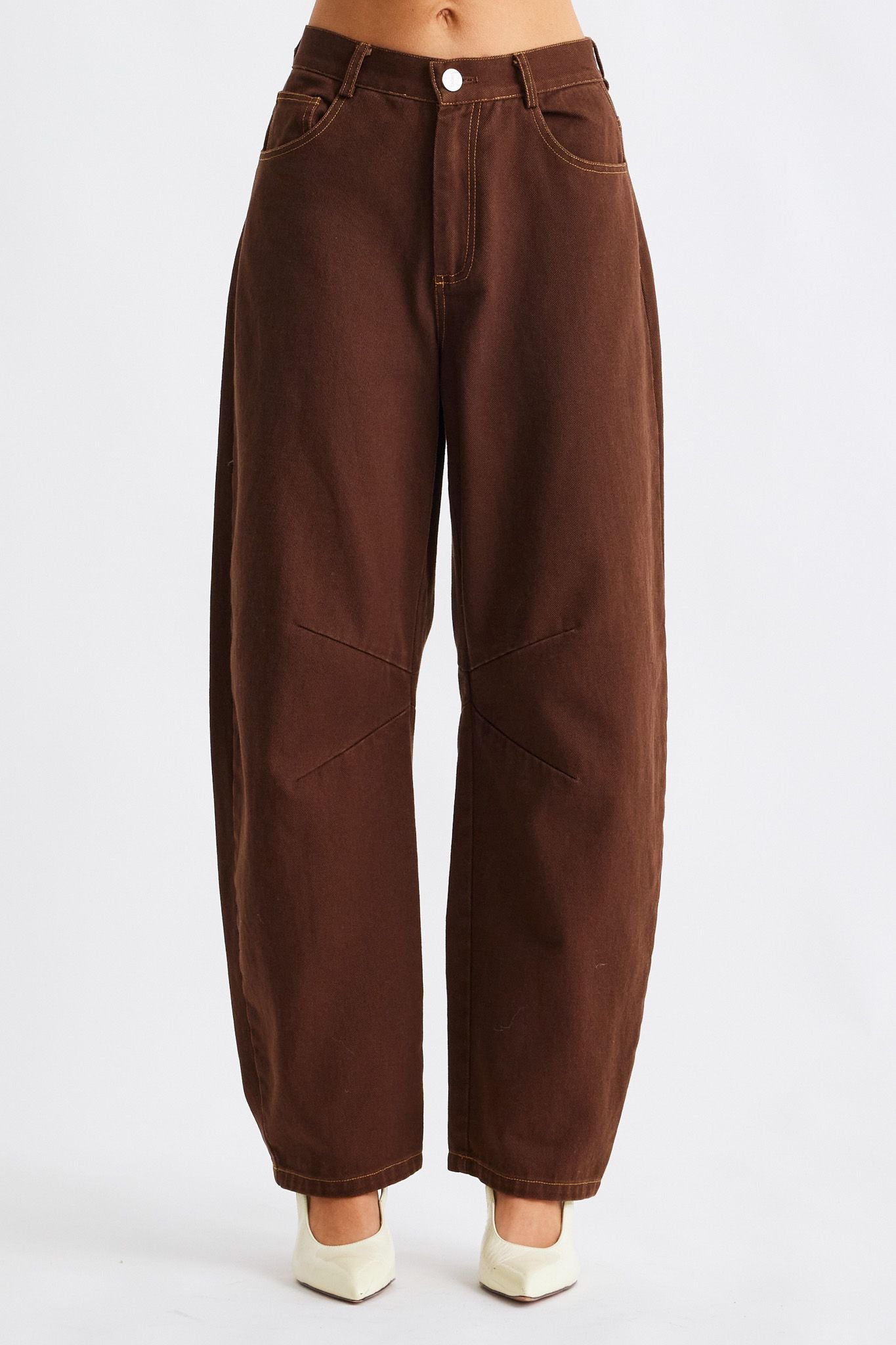 SNDYS LEX JEAN - CHOCOLATE