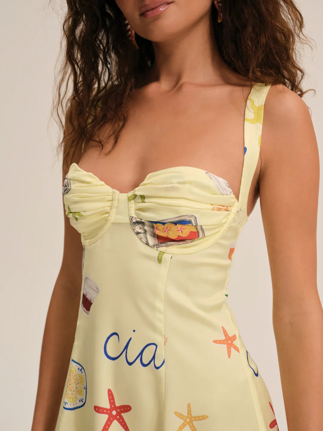 FOR LOVE AND LEMONS CIAO MINI DRESS