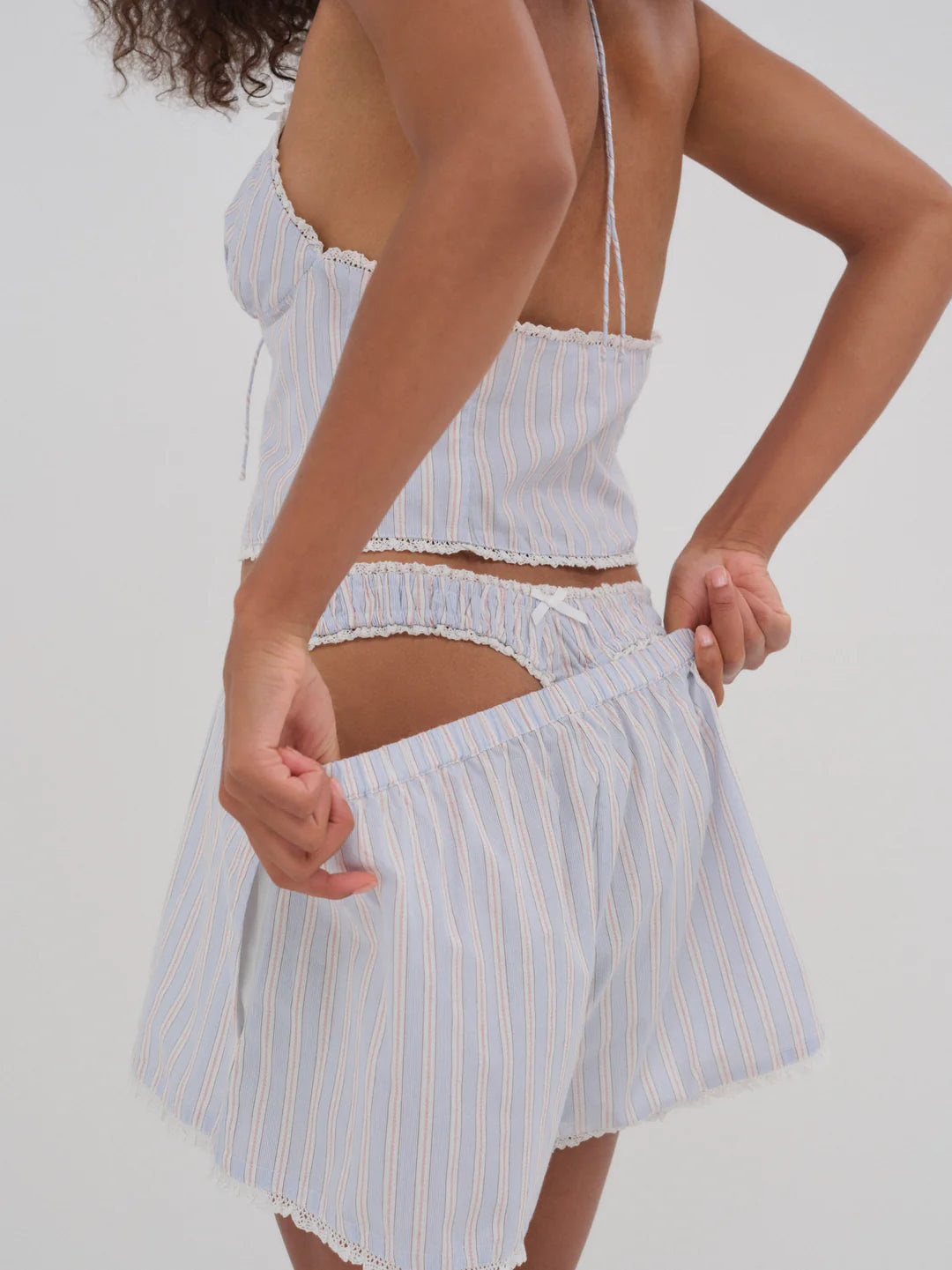 FOR LOVE & LEMONS LAKESIDE STRIPE SHORT