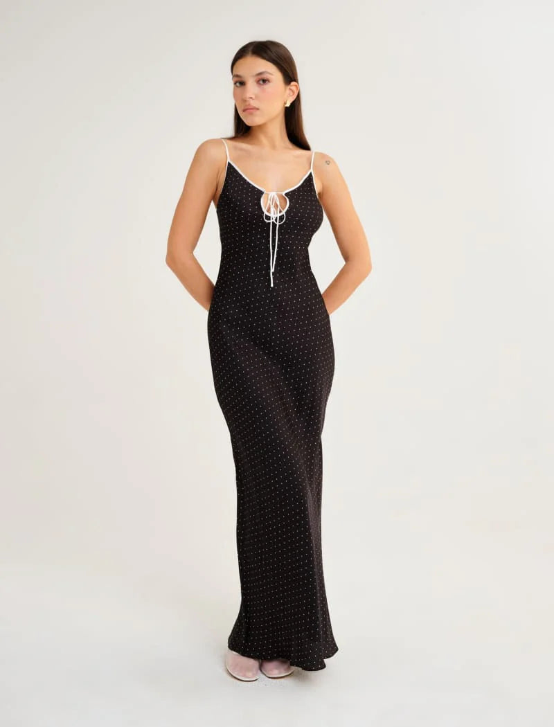 RUMORED DAYTONA MAXI DRESS - BETTY DOT