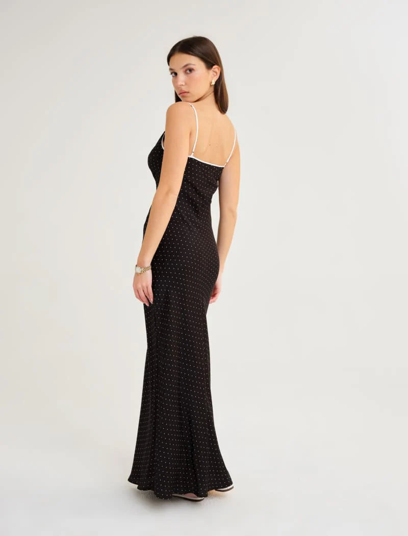 RUMORED DAYTONA MAXI DRESS - BETTY DOT