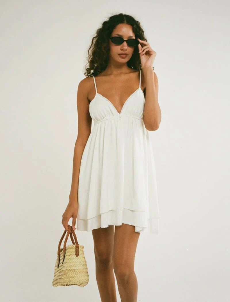 RUMORED SHORELINE MINI DRESS