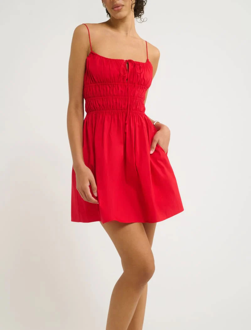 RUMORED POSITANO MINI DRESS - SHIRLEY TEMPLE