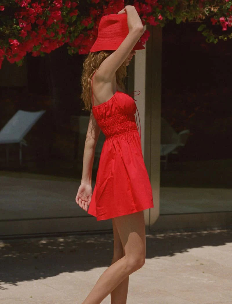 RUMORED POSITANO MINI DRESS - SHIRLEY TEMPLE