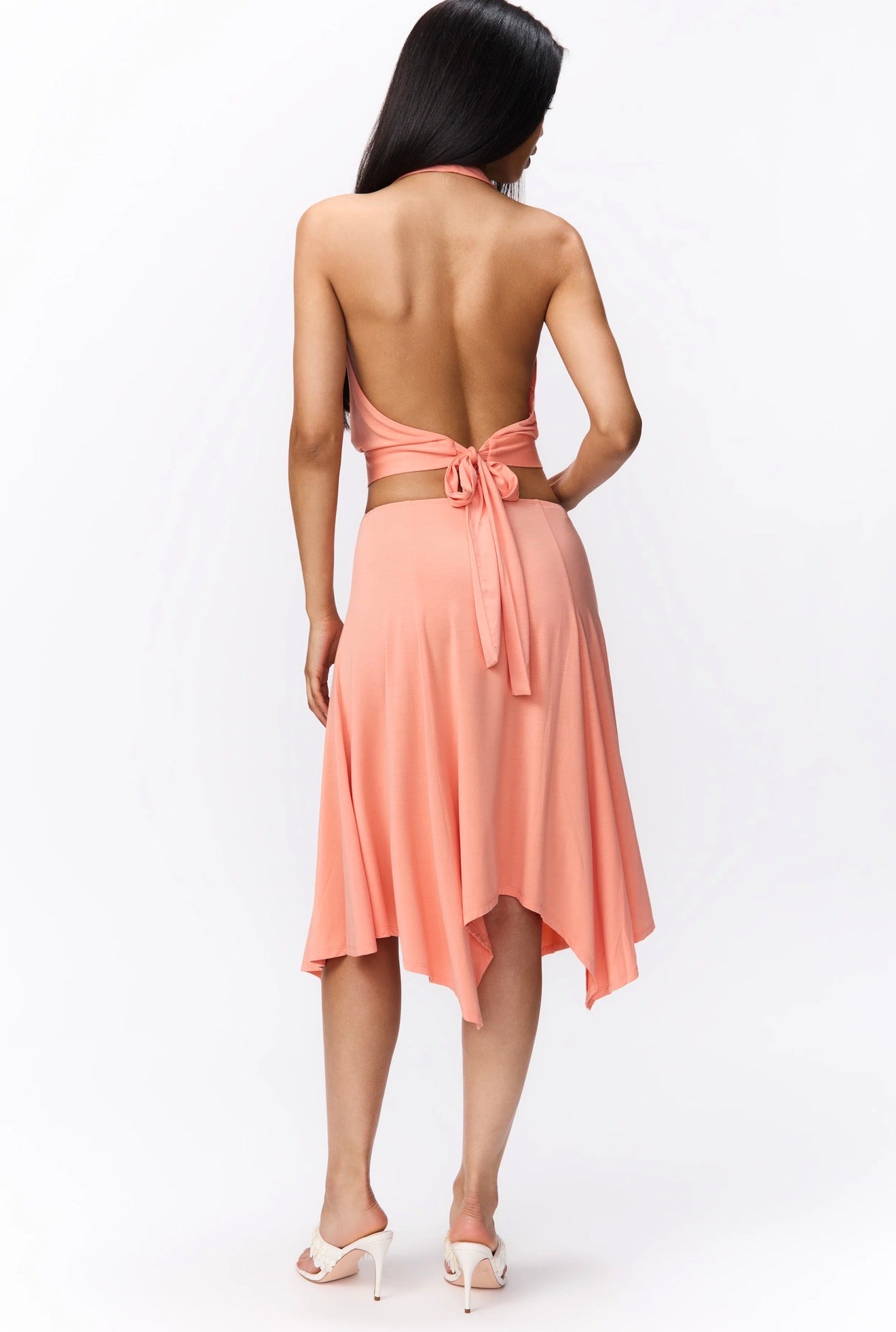 GUIZIO LANA SKIRT - PEACH DREAMS