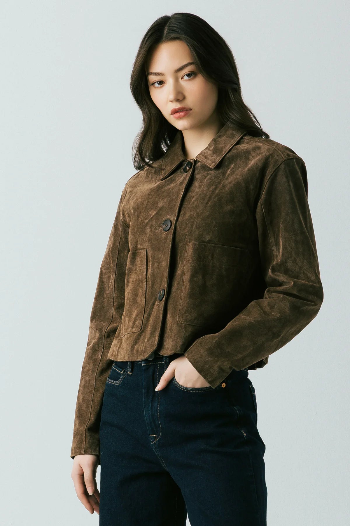 BLANK NYC BLACK COFFEE JACKET