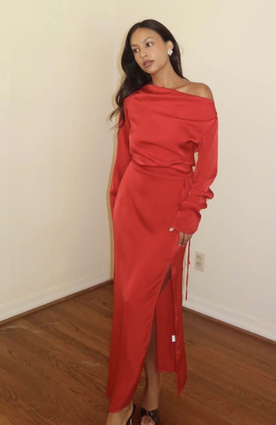 CINDY MAXI DRESS - RED