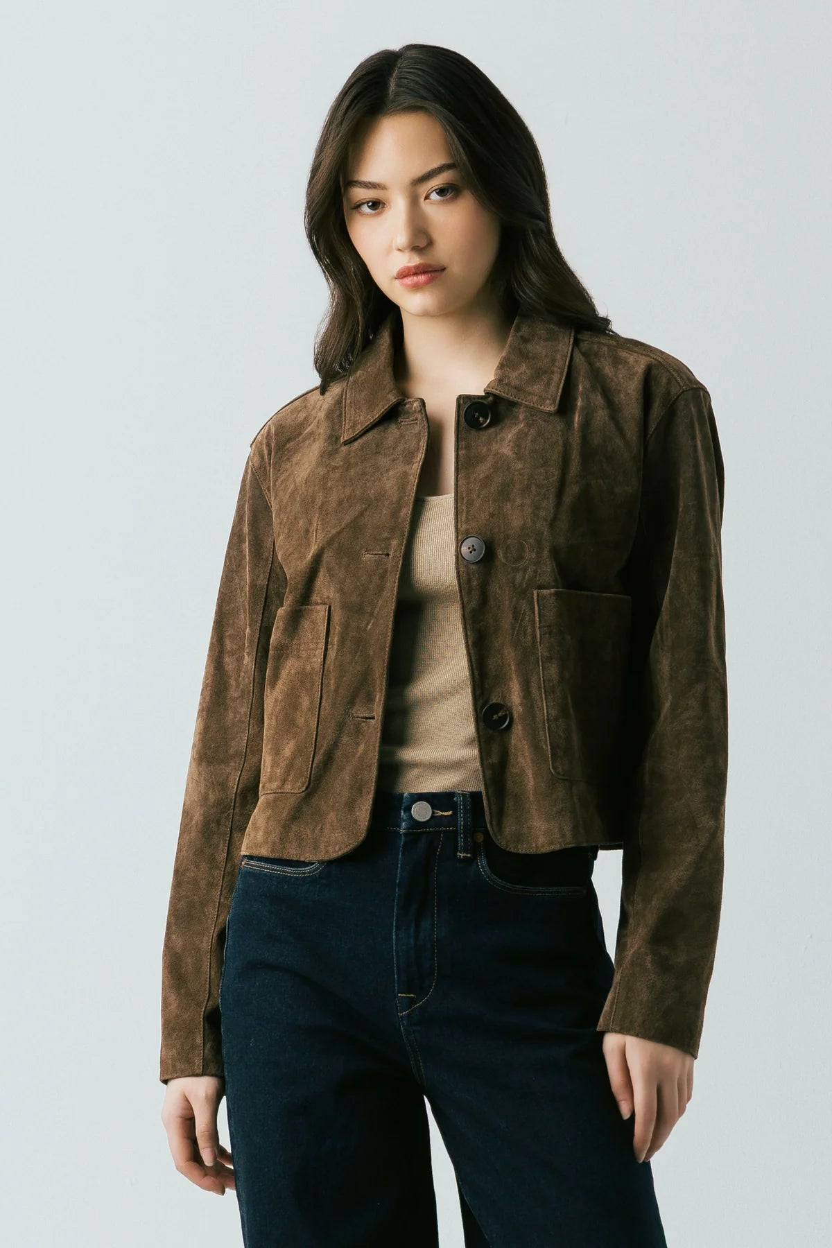 BLANK NYC BLACK COFFEE JACKET