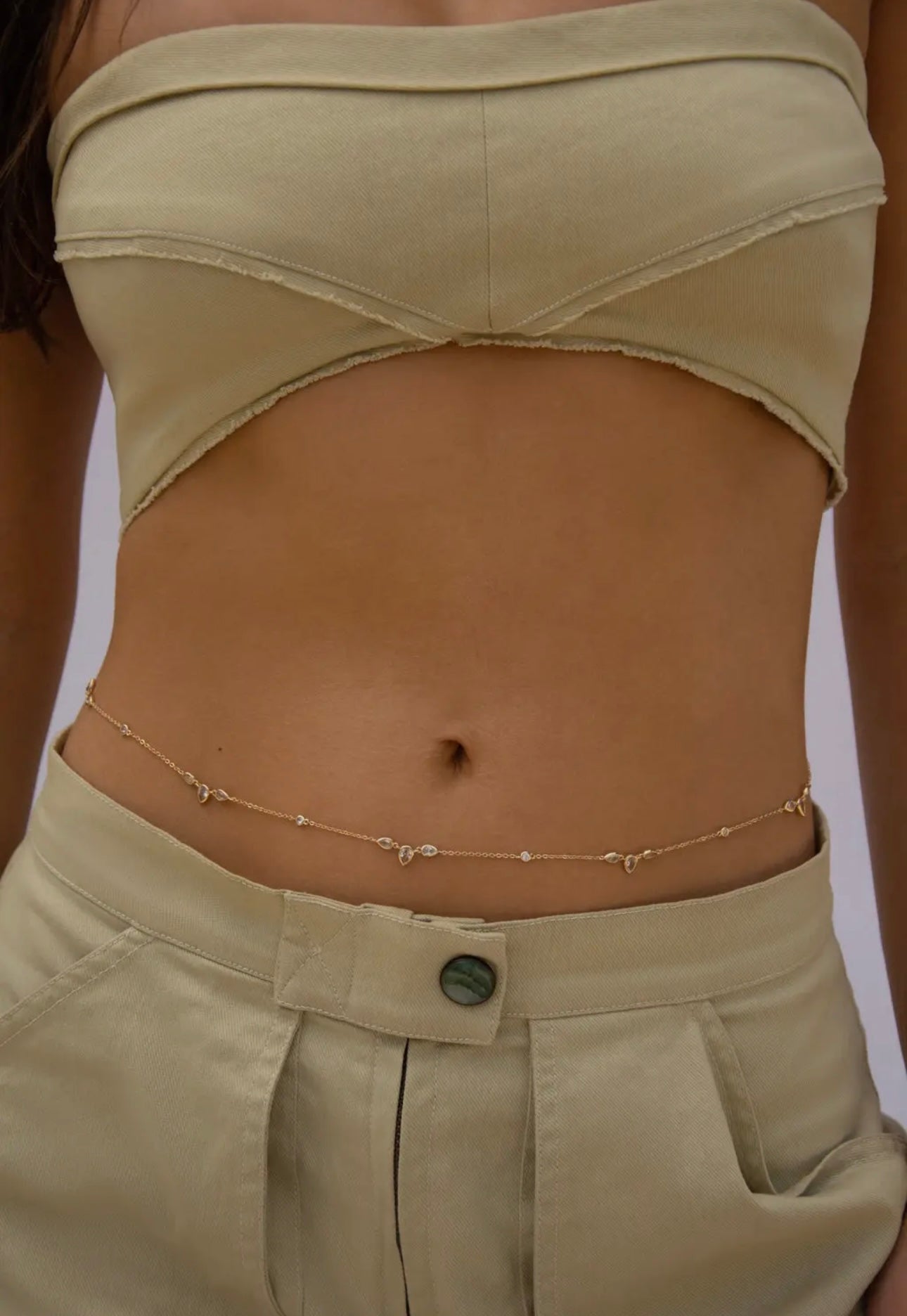 LILI CLASPE AURORA BELLY CHAIN