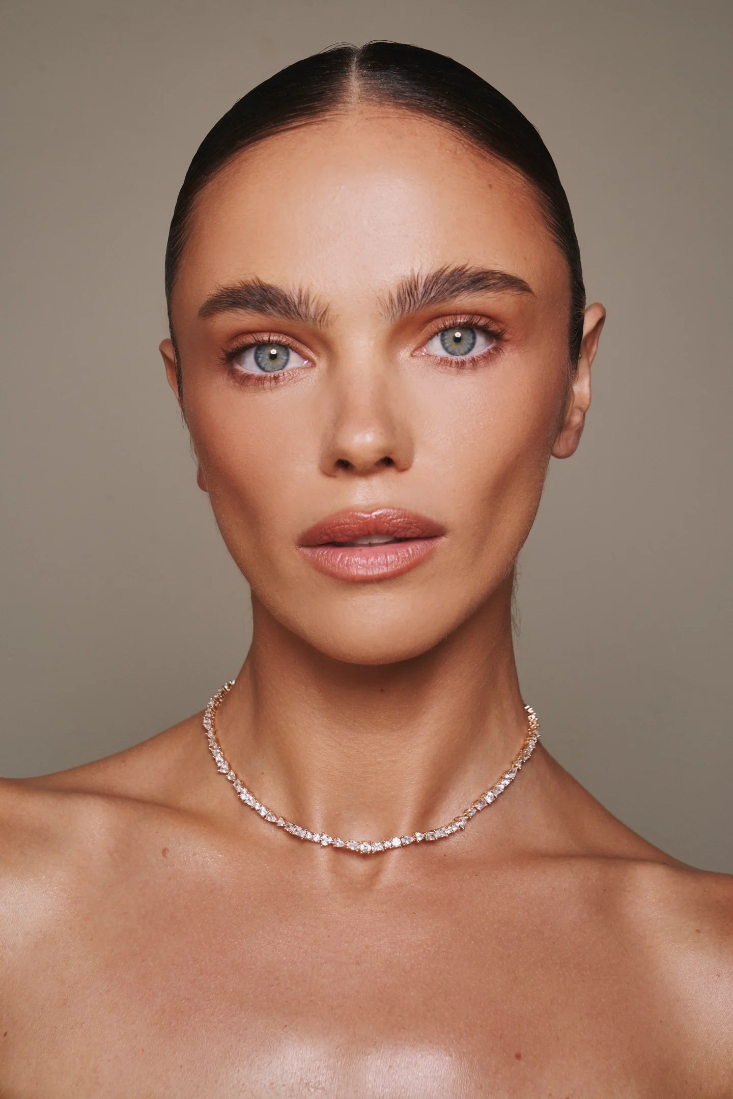 LILI CLASPE MAVIS TENNIS NECKLACE