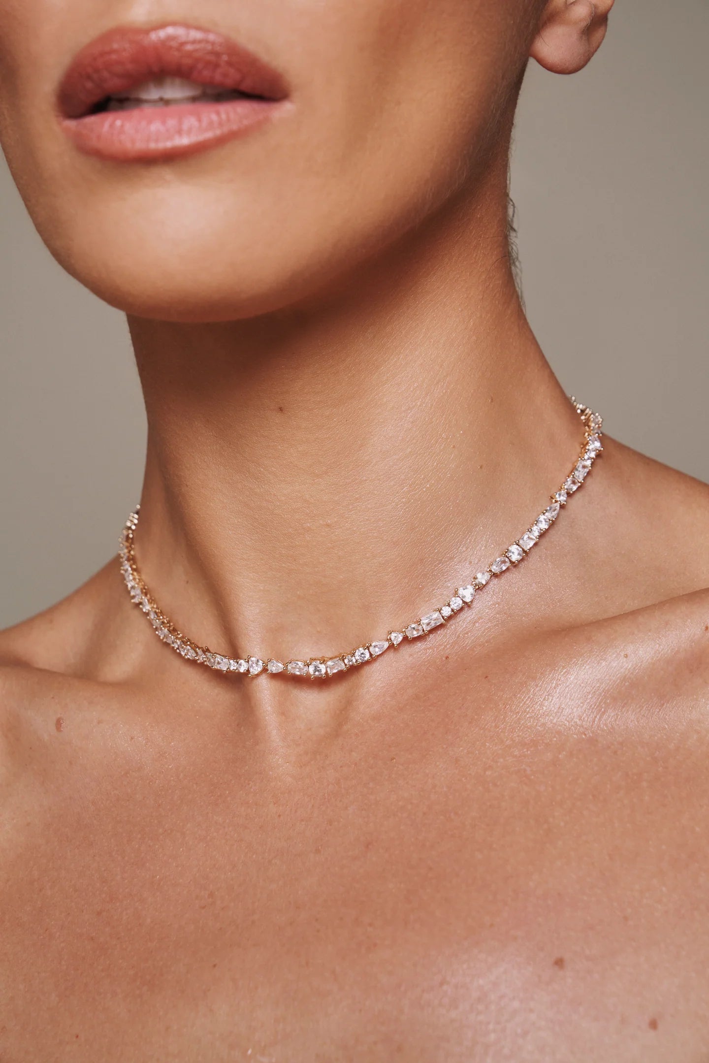 LILI CLASPE MAVIS TENNIS NECKLACE