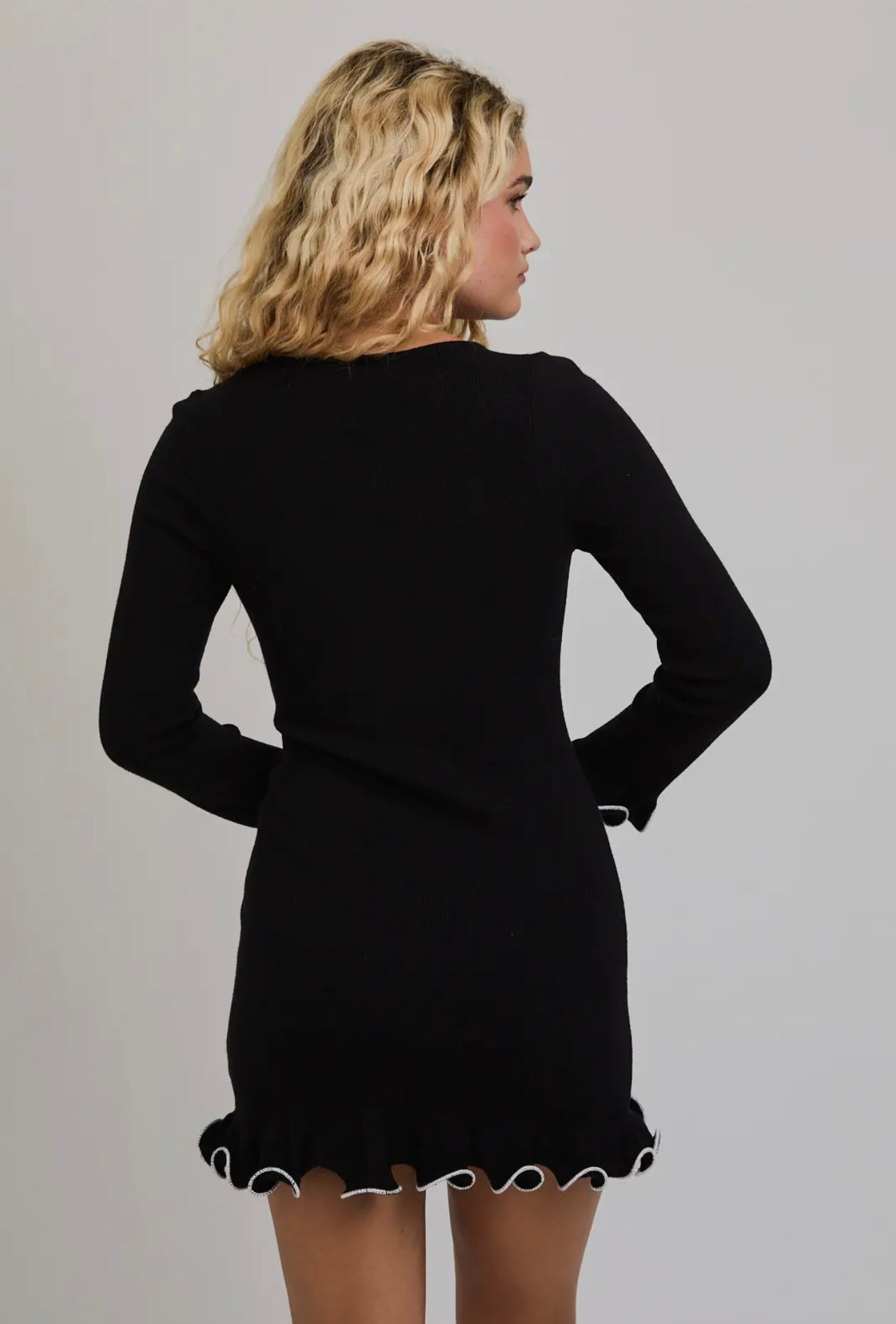 RIO MINI DRESS - BLACK
