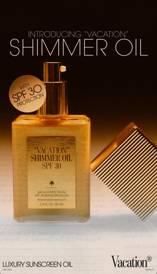 “VACATION” SHIMMER OIL