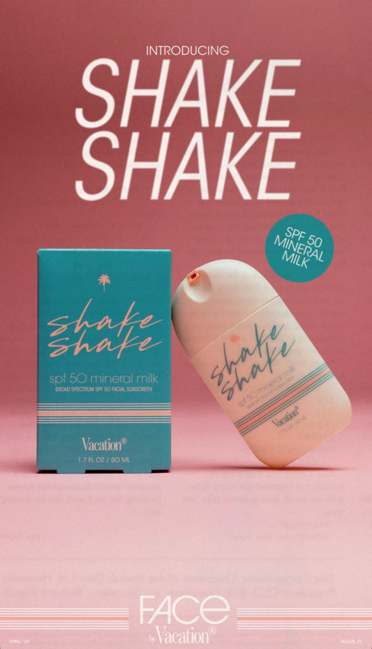 “VACATION” SHAKE SHAKE SPF50