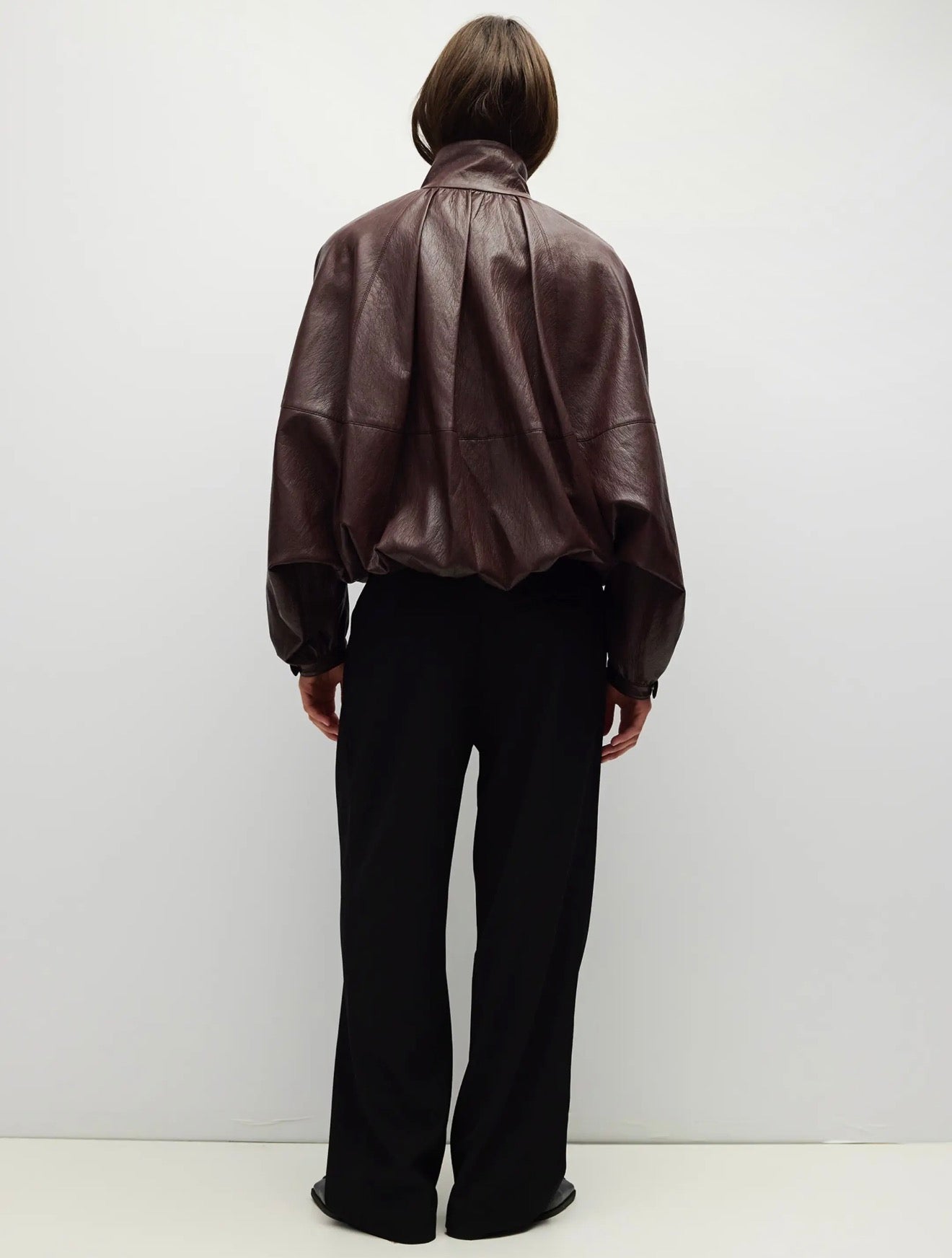 VICTORIA BOMBER - BURGUNDY