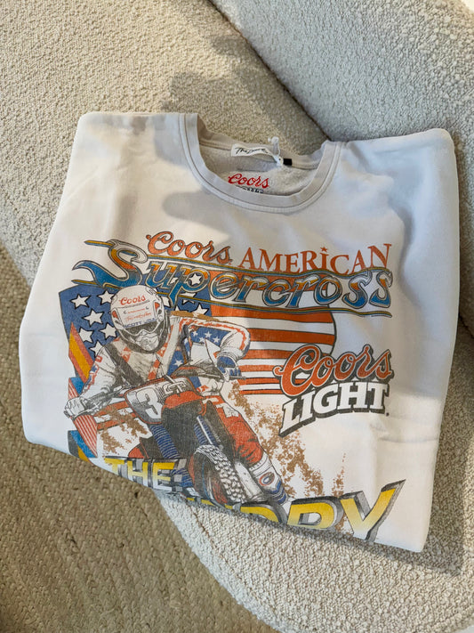 THE LAUNDRY ROOM COORS LIGHT AMERICAN SUPERCROSS JUMPER
