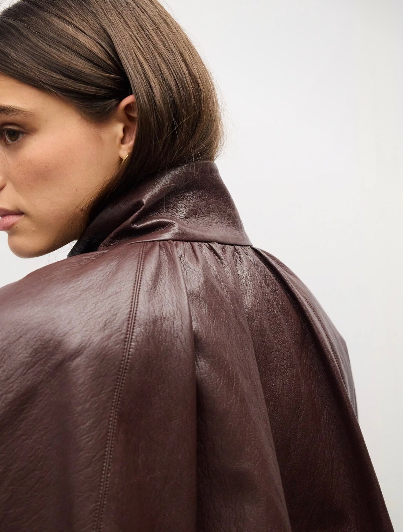 VICTORIA BOMBER - BURGUNDY