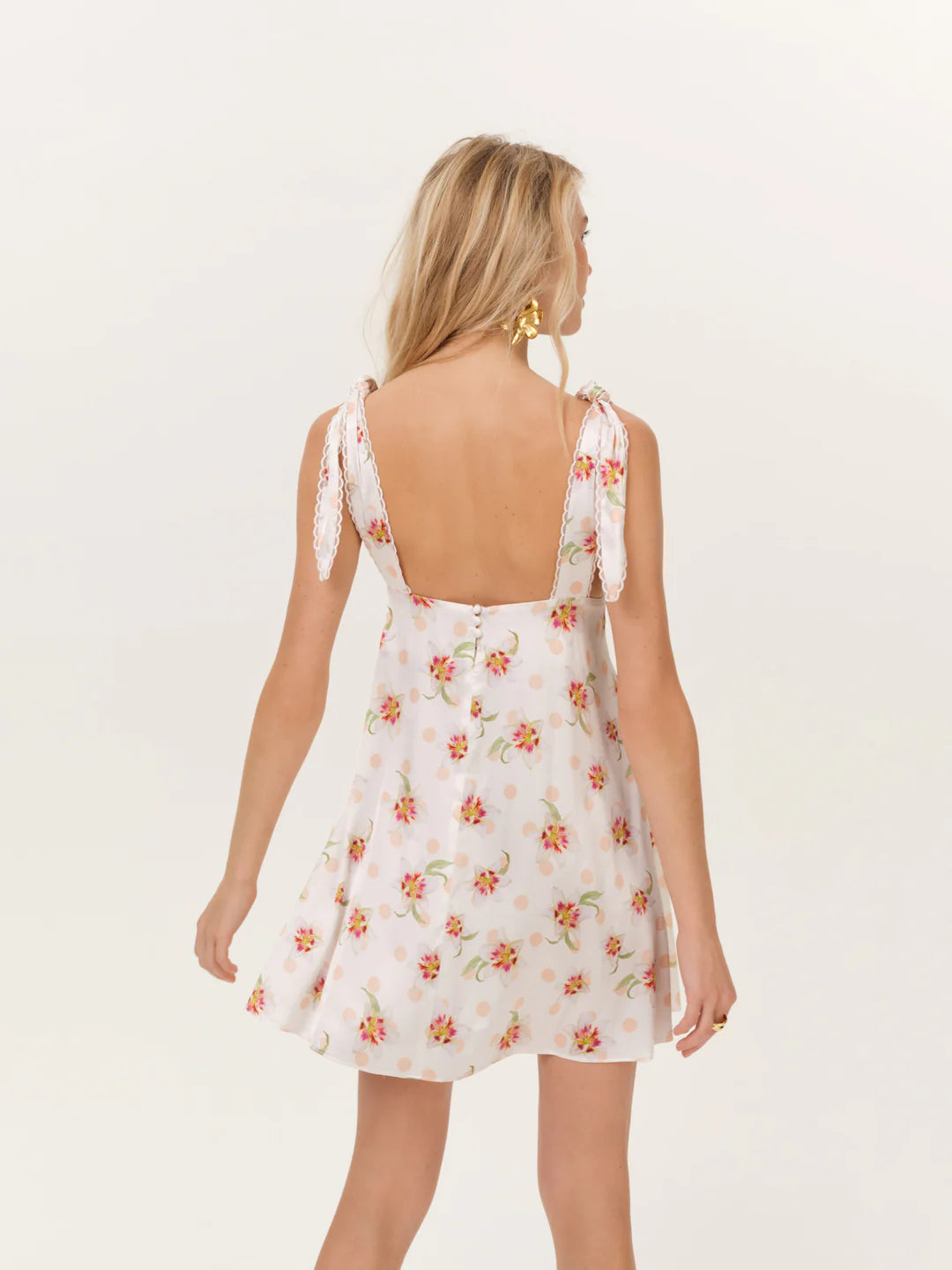 FOR LOVE AND LEMONS SUNRISE LILY MINI DRESS