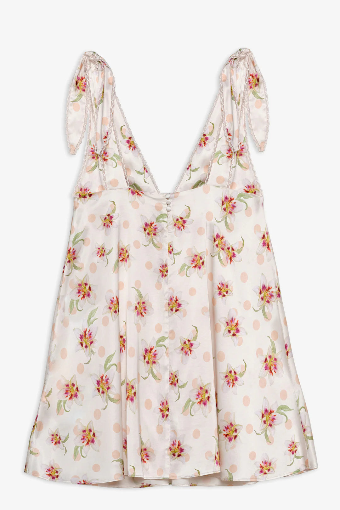 FOR LOVE AND LEMONS SUNRISE LILY MINI DRESS