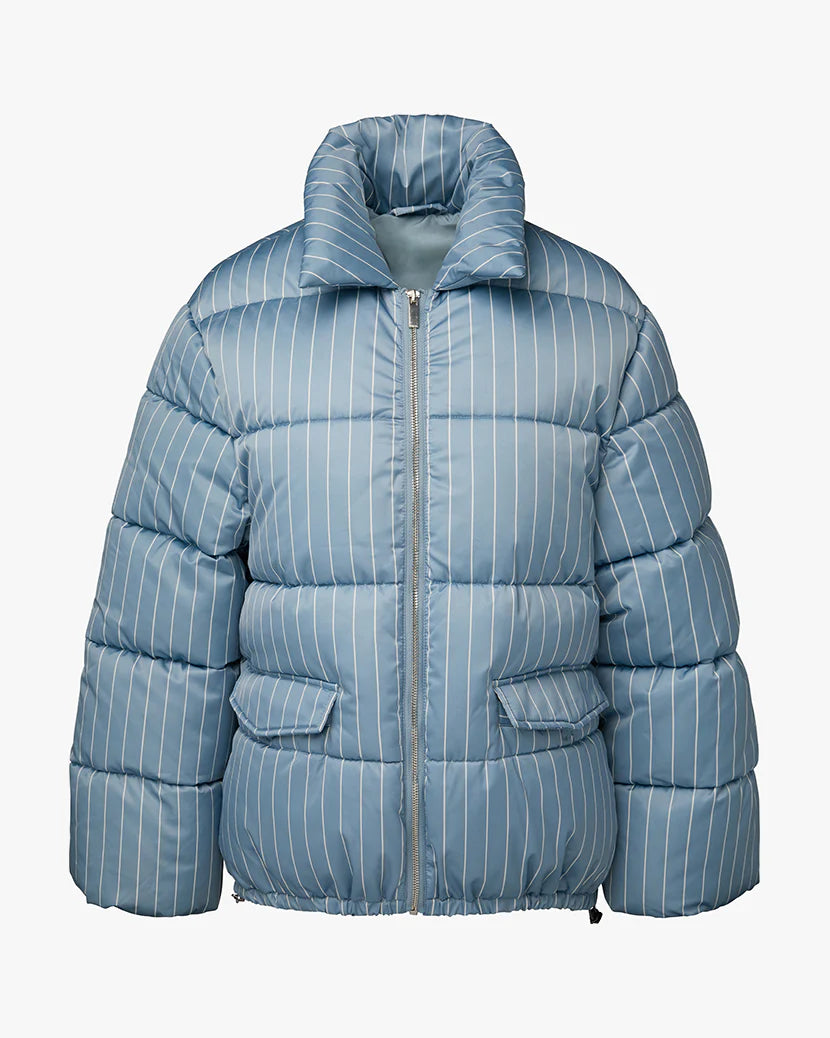 WEWOREWHAT COLLAR PUFFER JACKET