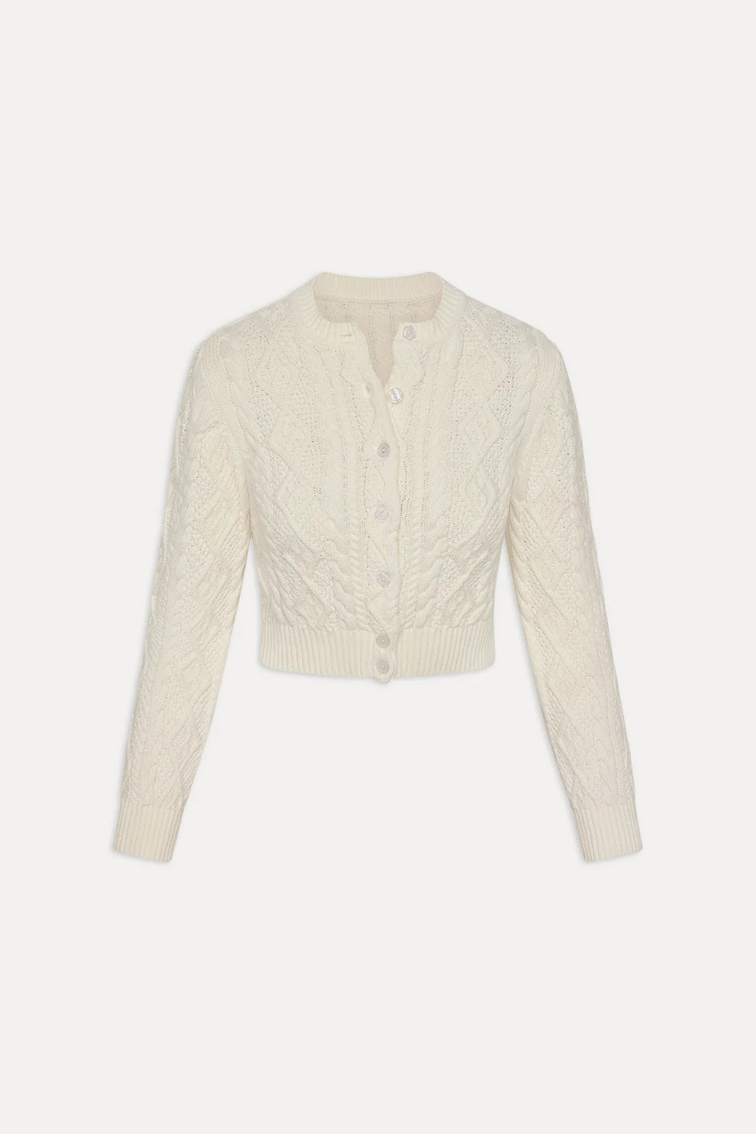 FRANKIES MARLEY BUTTON UP KNIT CARDIGAN