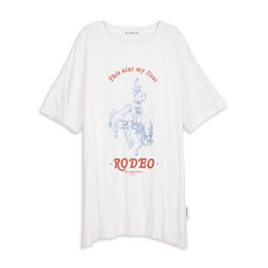 THE LAUNDRY ROOM FIRST RODEO OVERSIZED TEE