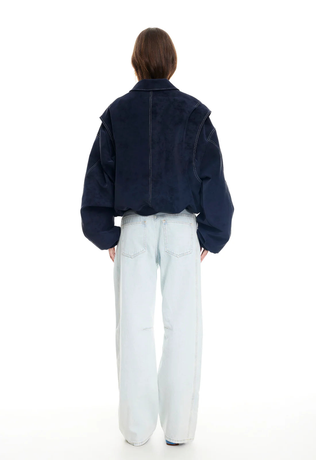 LIONESS VISTA BOMBER - WASHED NAVY