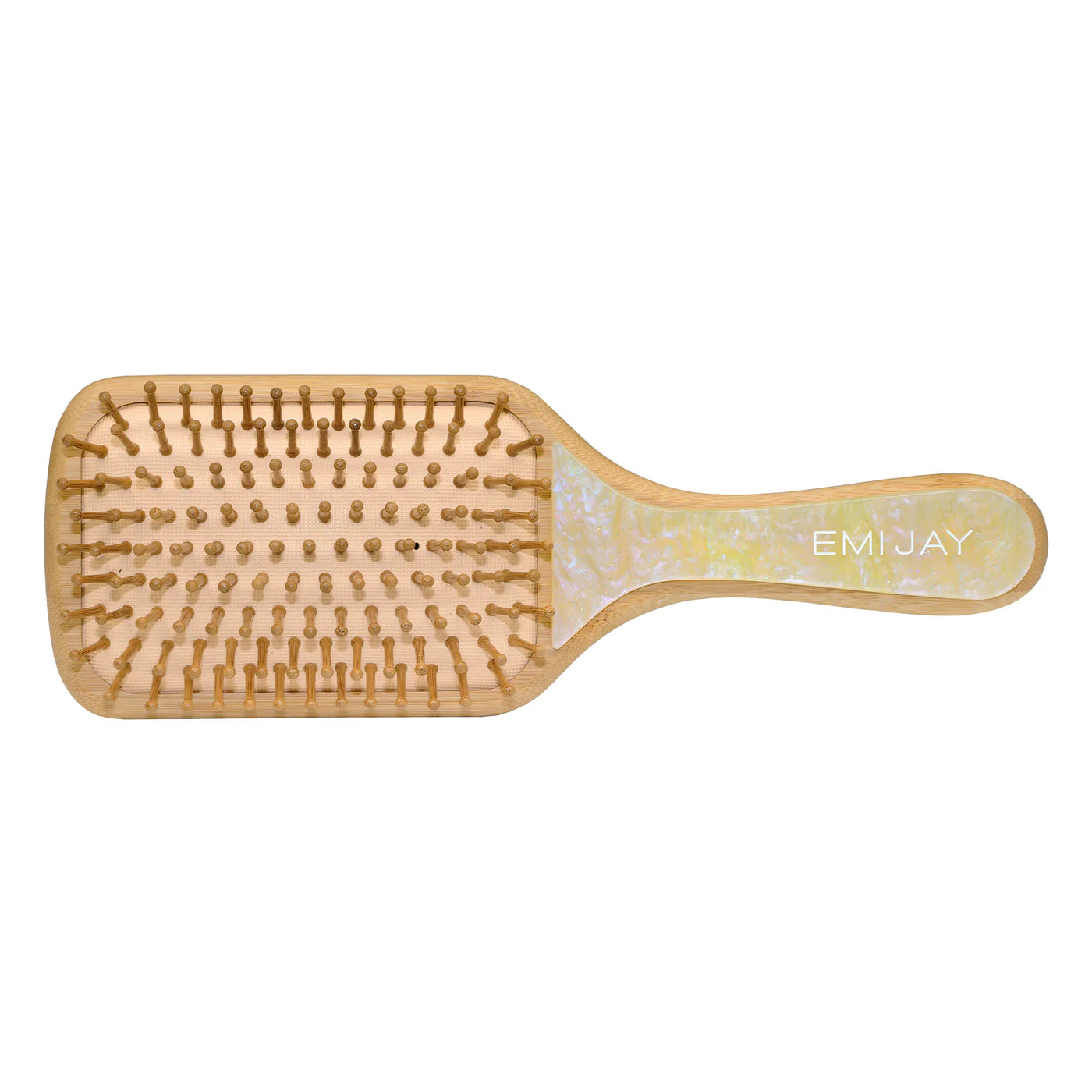 EMI JAY BAMBOO PADDLE BRUSH - LEMON SUGAR