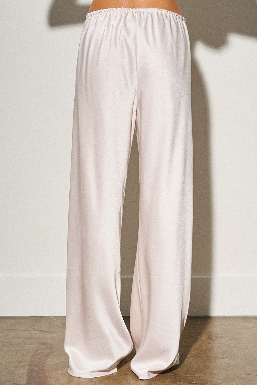 ROMA SATIN PANT - CLOUD