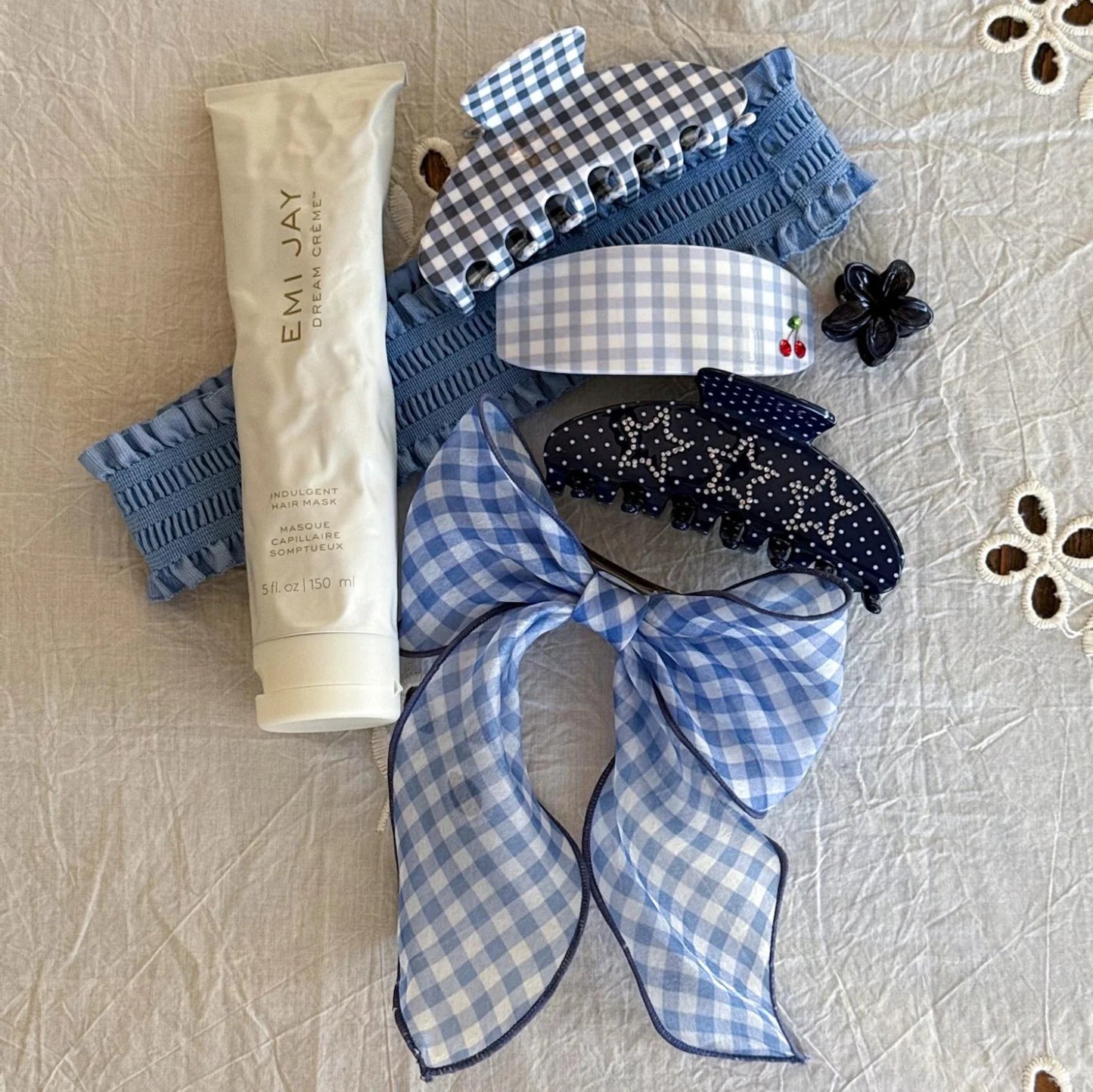EMI JAY BIG EFFING CLIP - POLKA DOT DARLING