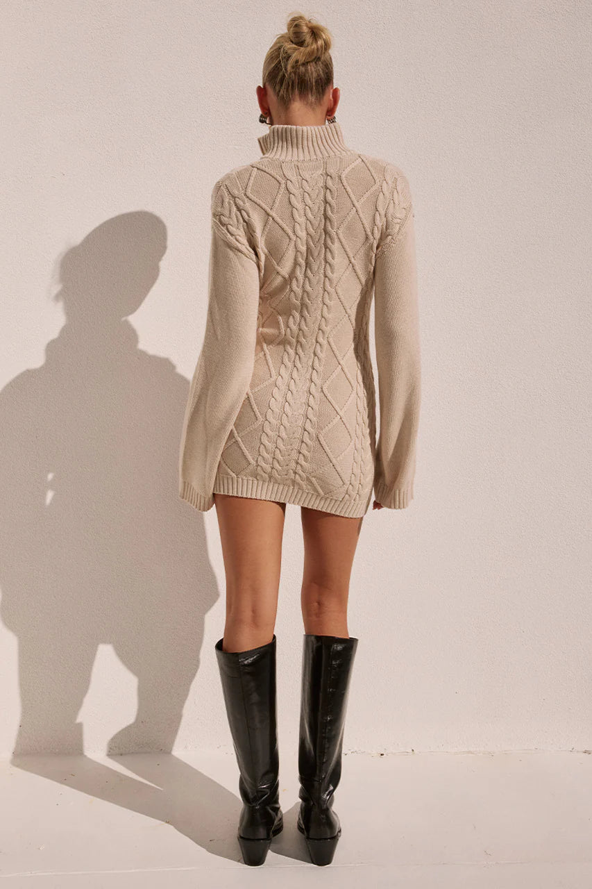 KATARA KNIT MINI DRESS
