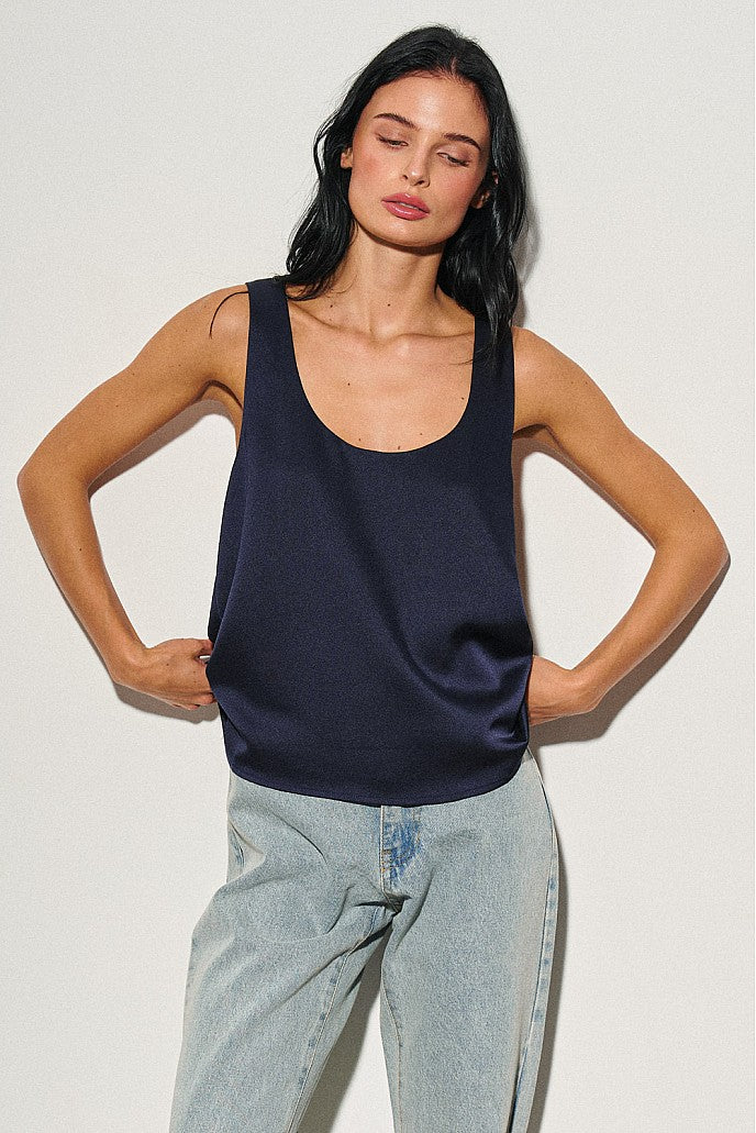 MOLLY SATIN TANK