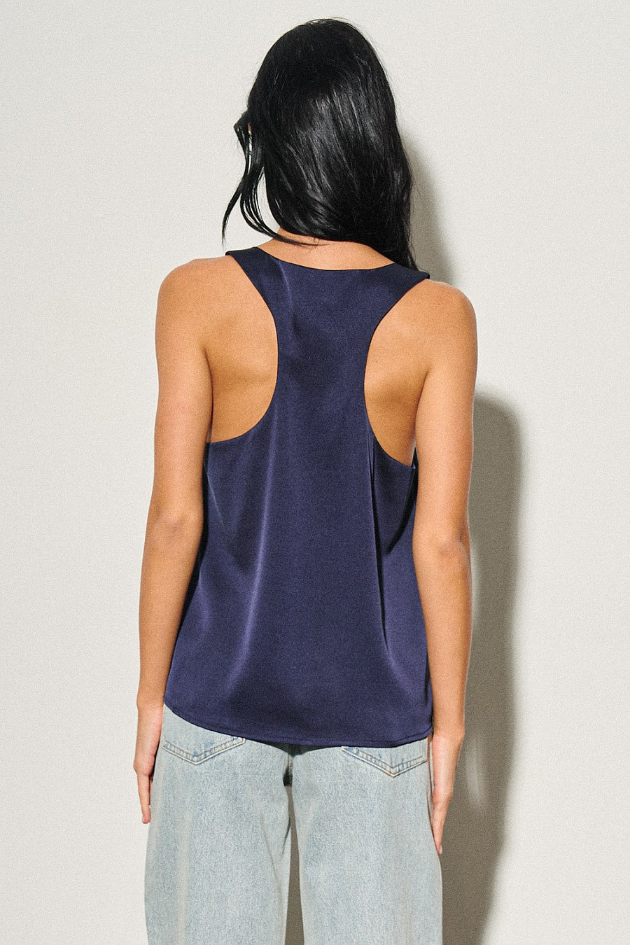MOLLY SATIN TANK