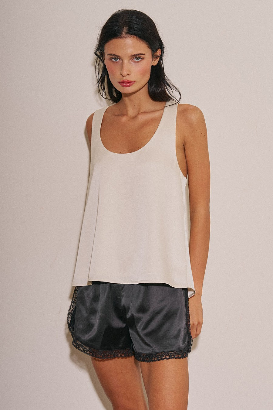 MOLLY SATIN TANK