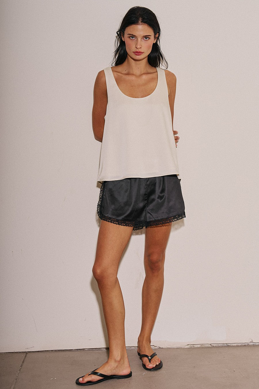 MOLLY SATIN TANK