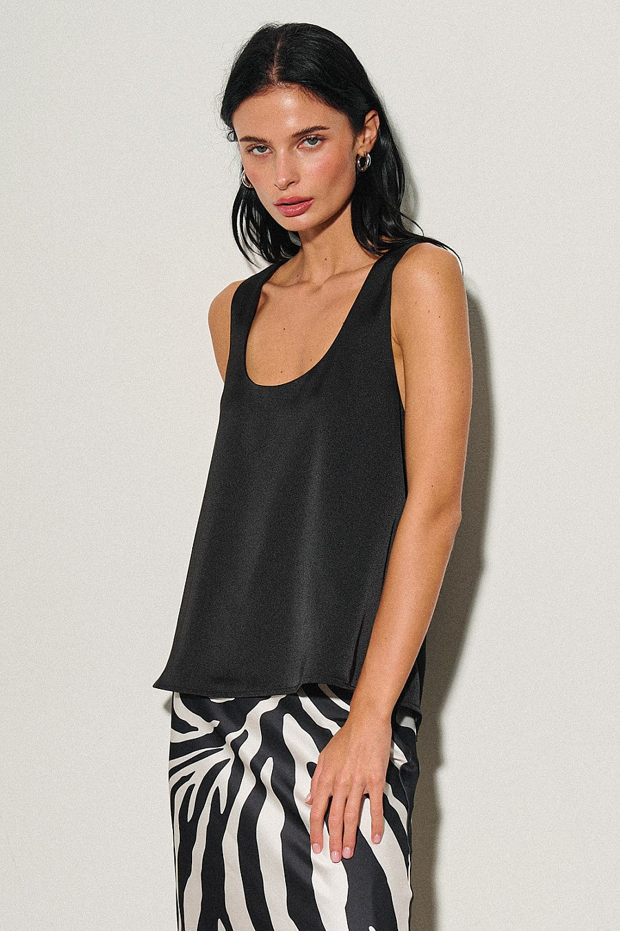 MOLLY SATIN TANK