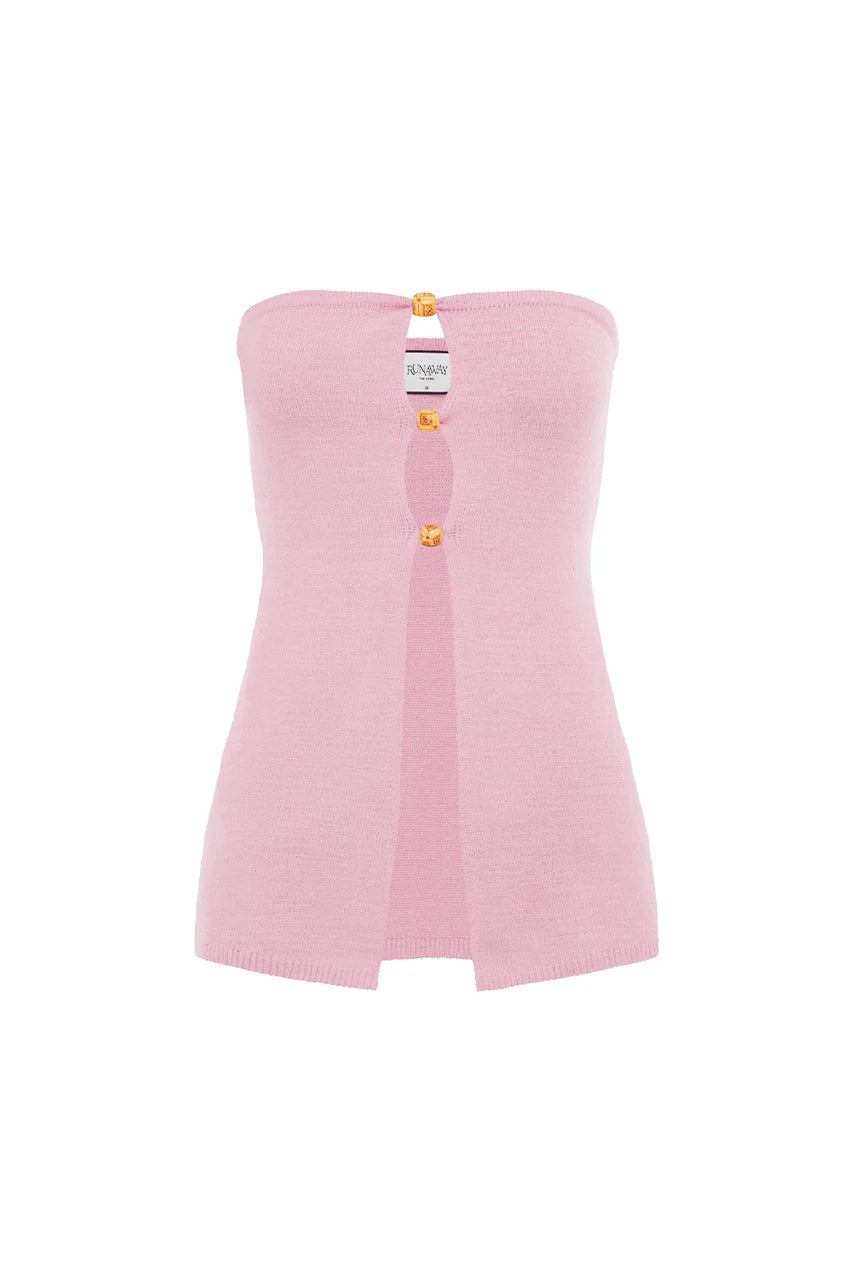 NELLIE STRAPLESS TOP