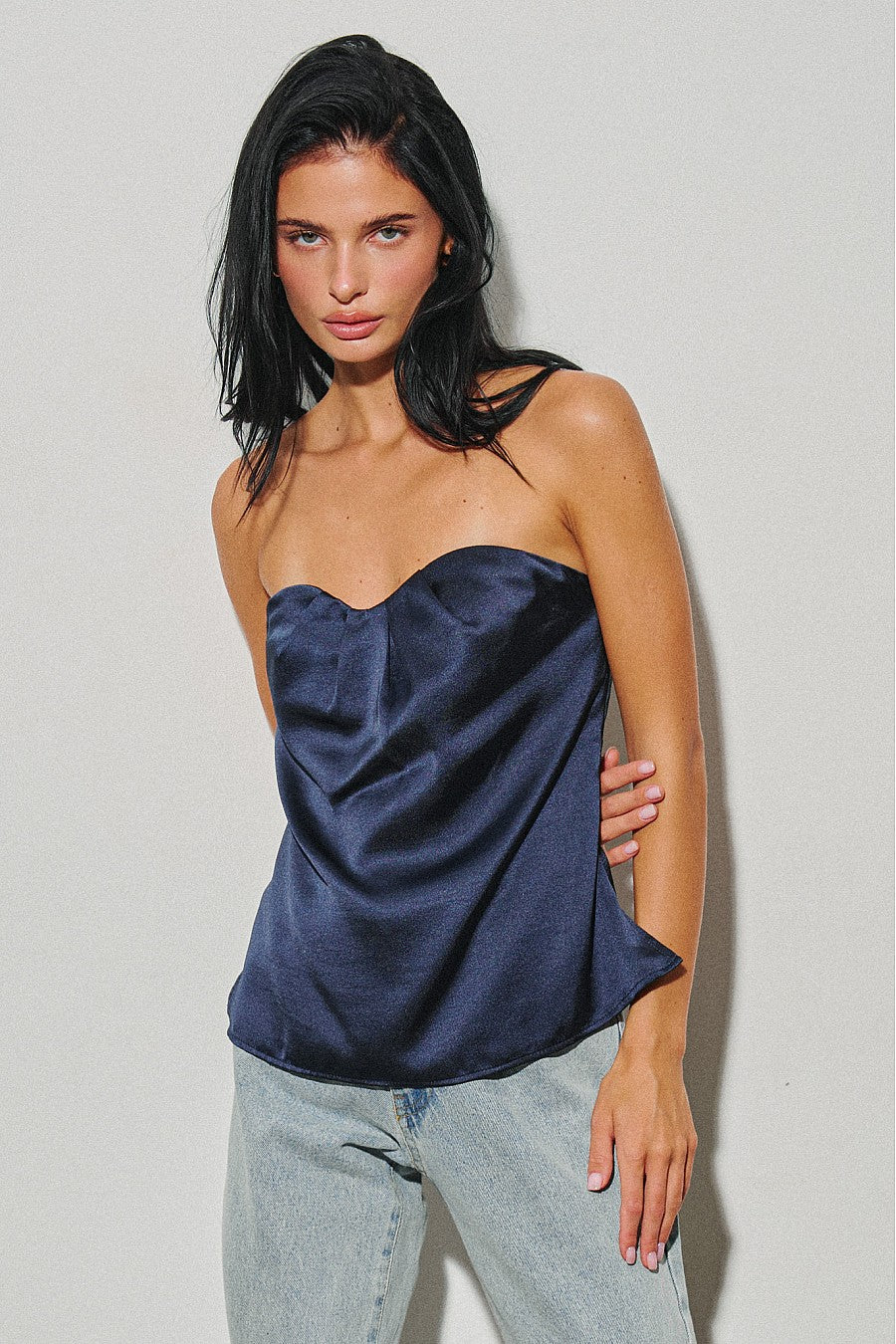 REMI STRAPLESS TOP