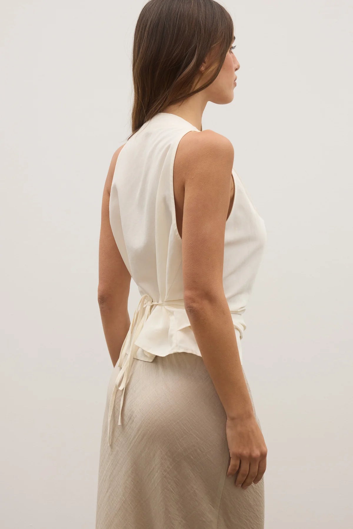 BAYSE EMMELINE TOP - OFFWHITE