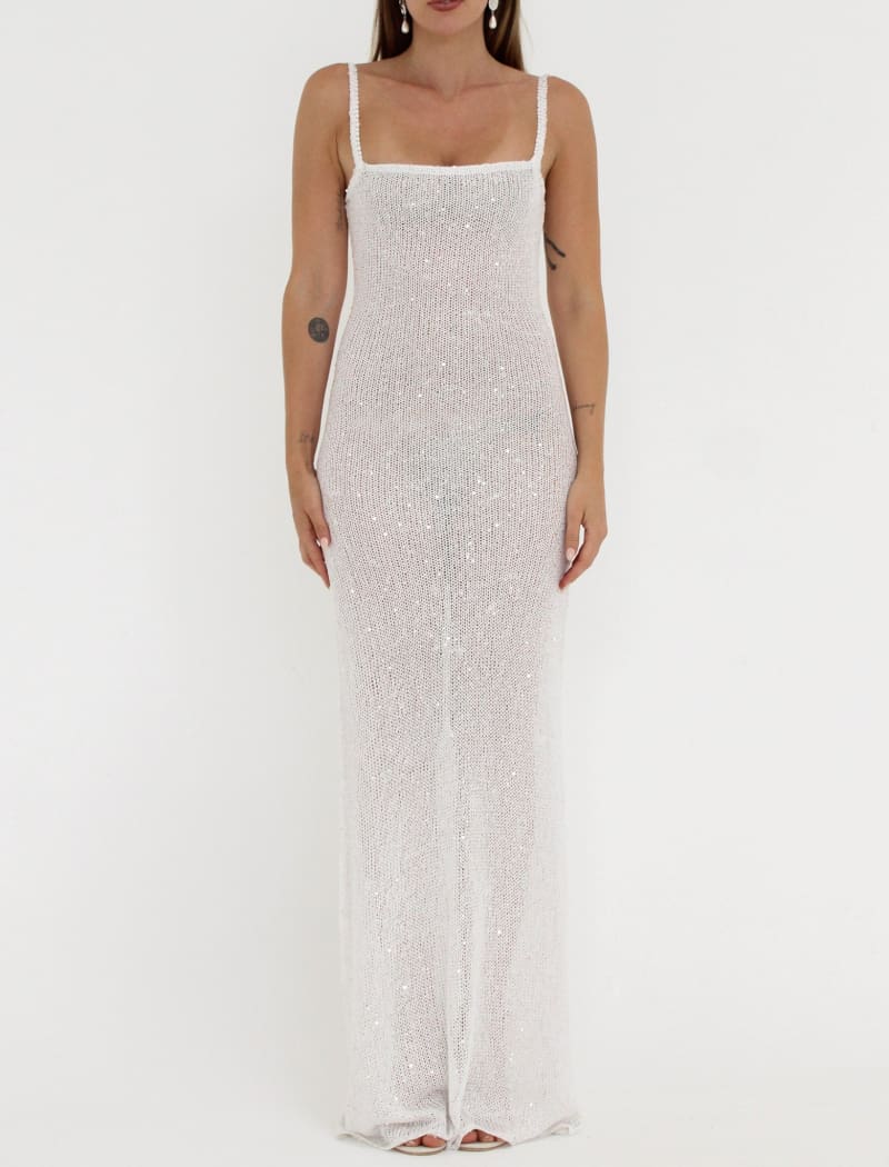 RUMORED PALM BEACH MAXI - WHITE