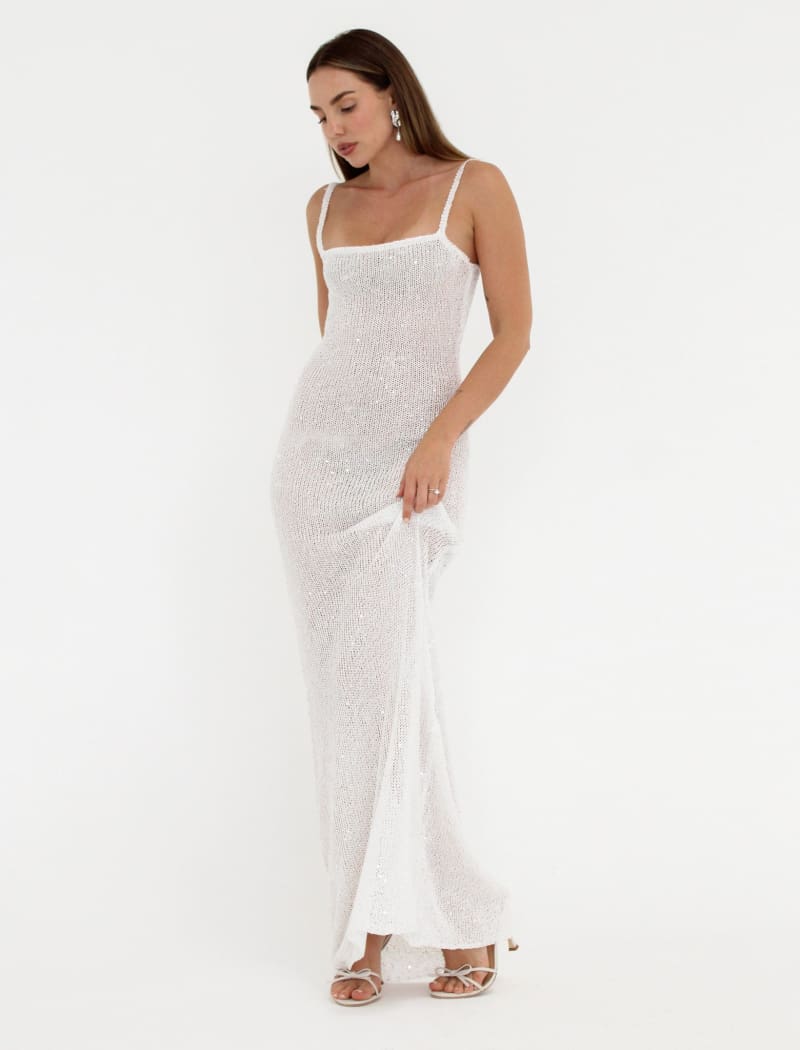 RUMORED PALM BEACH MAXI - WHITE