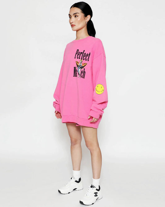 BOYS LIE PERFECT MATCH CREWNECK