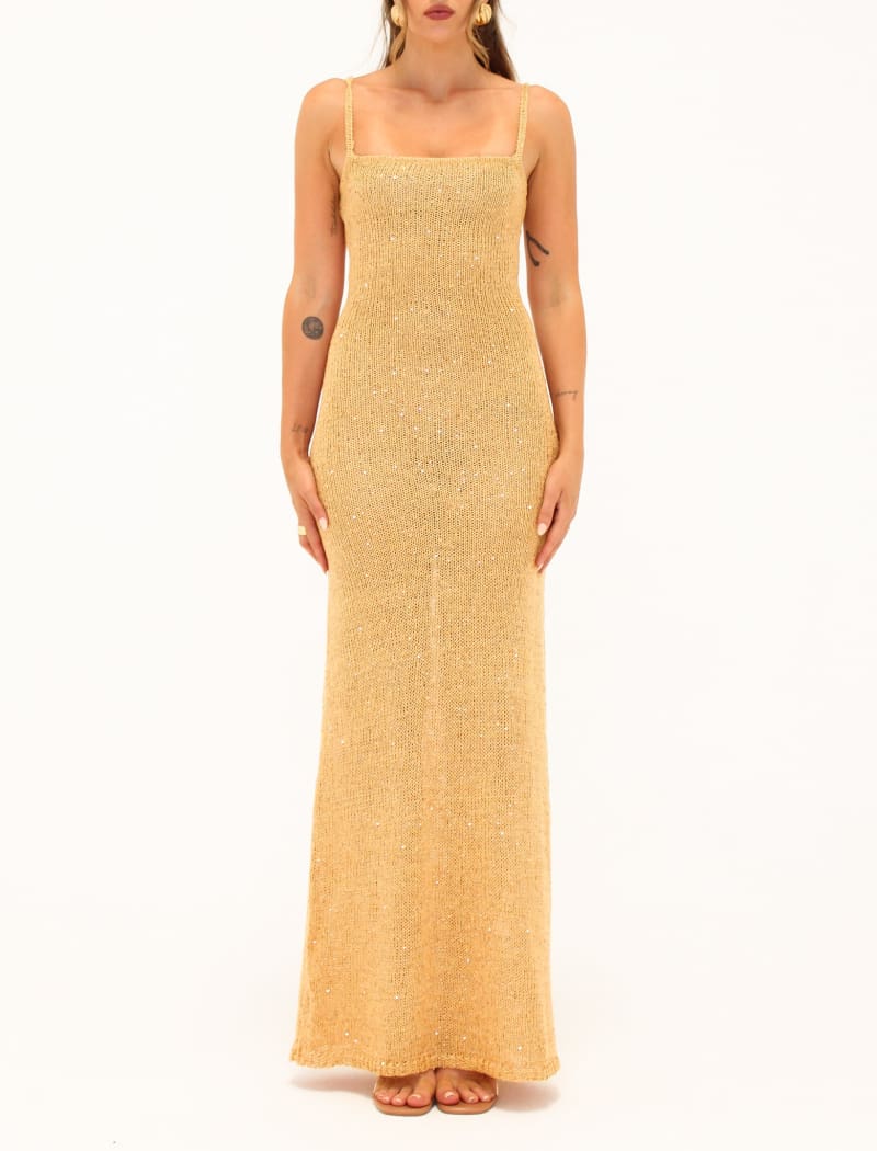 RUMORED PALM BEACH MAXI - GOLD