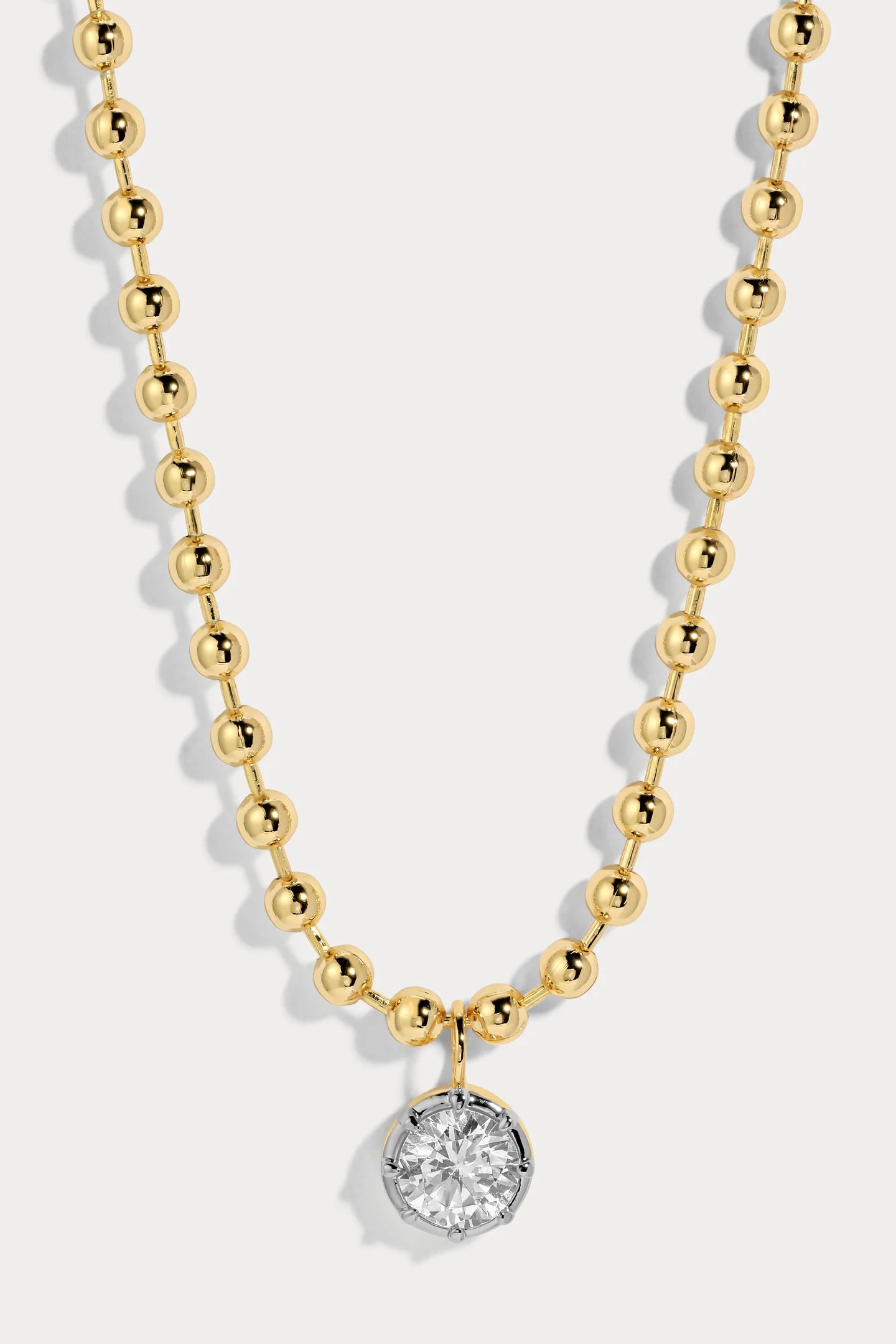 LILI CLASPE CLEO NECKLACE - TWO TONE