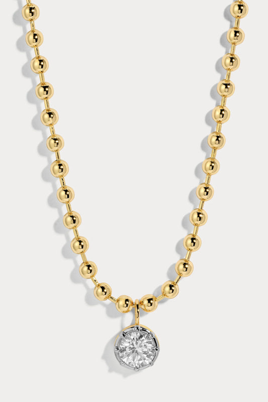 LILI CLASPE CLEO NECKLACE - TWO TONE