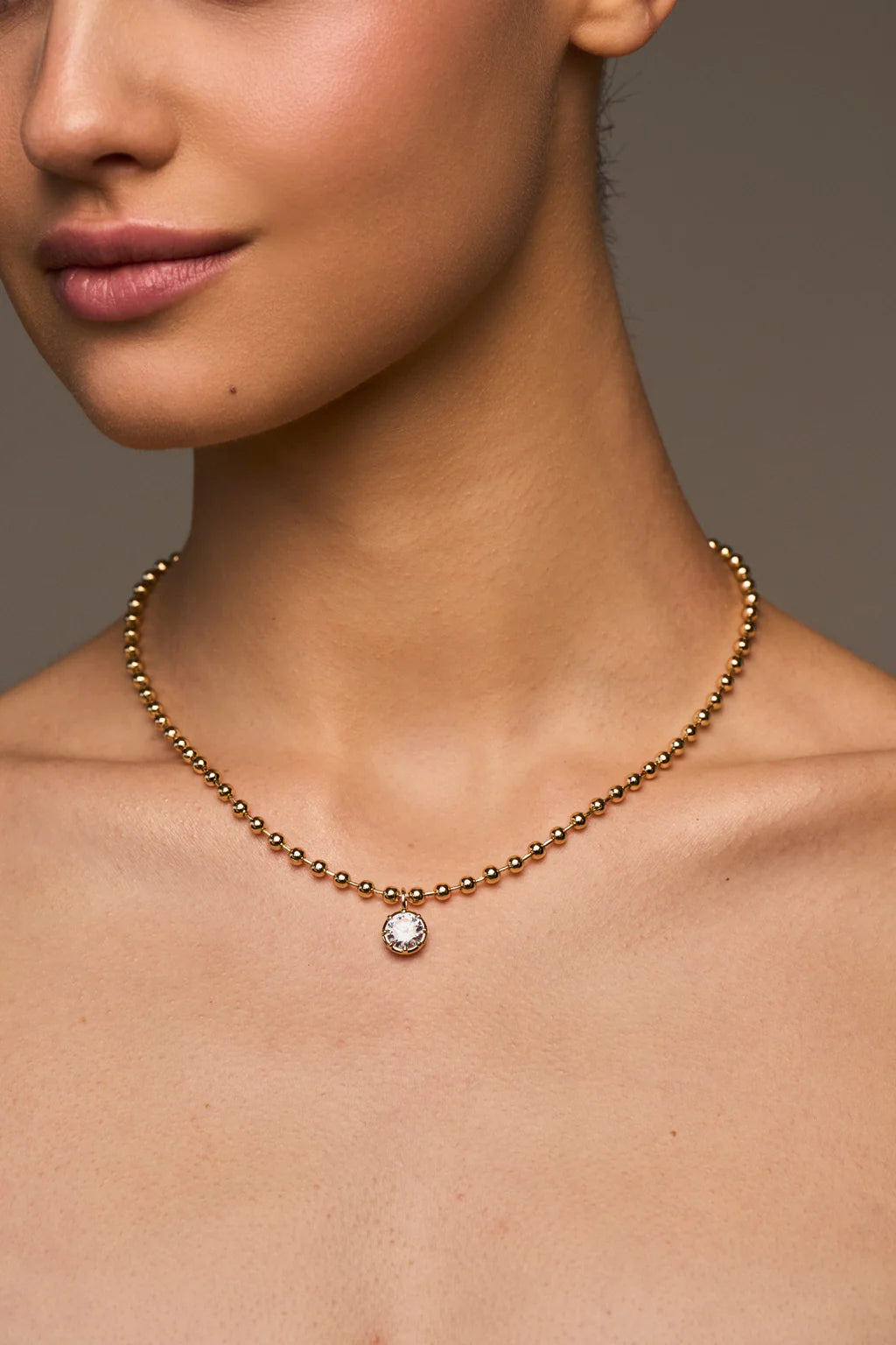 LILI CLASPE CLEO NECKLACE - TWO TONE